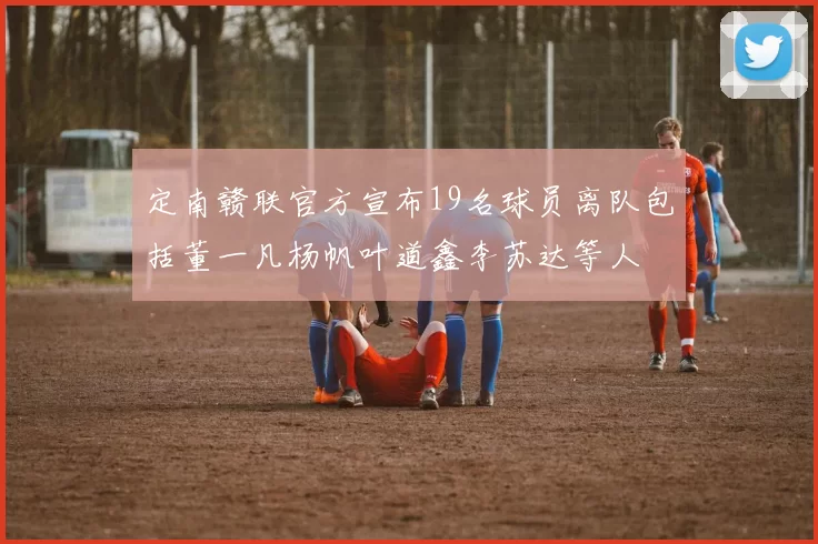 定南赣联官方宣布19名球员离队包括董一凡杨帆叶道鑫李苏达等人