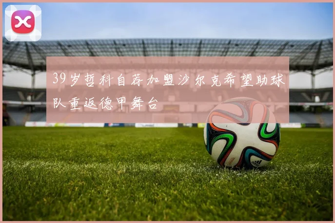 39岁哲科自荐加盟沙尔克希望助球队重返德甲舞台