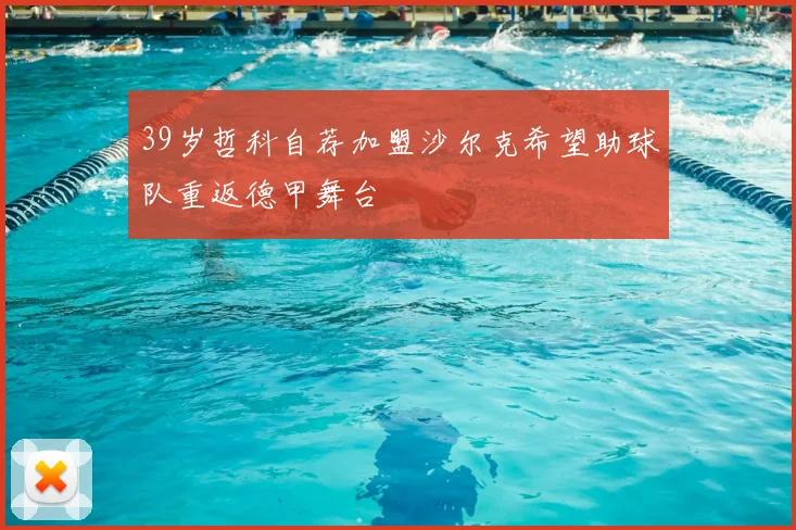 39岁哲科自荐加盟沙尔克希望助球队重返德甲舞台