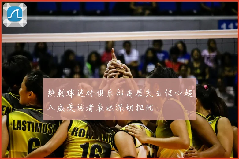 热刺球迷对俱乐部高层失去信心超八成受访者表达深切担忧